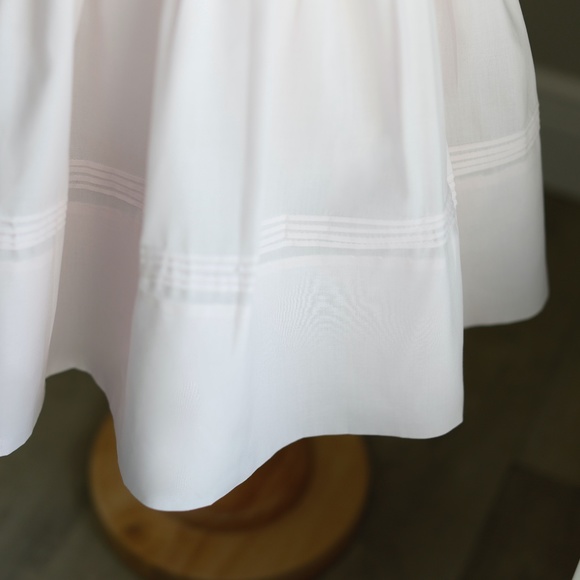 New Girl's Pink Dress Smocked Embroidered Pin Tuck size 2T Feltman Brothers NWT - Picture 5 of 6